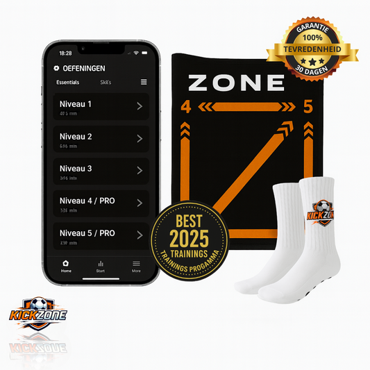 Kickzone™ Fußball-Trainingsmatte + KOSTENLOSES Trainingsprogramm und Fußballsocken